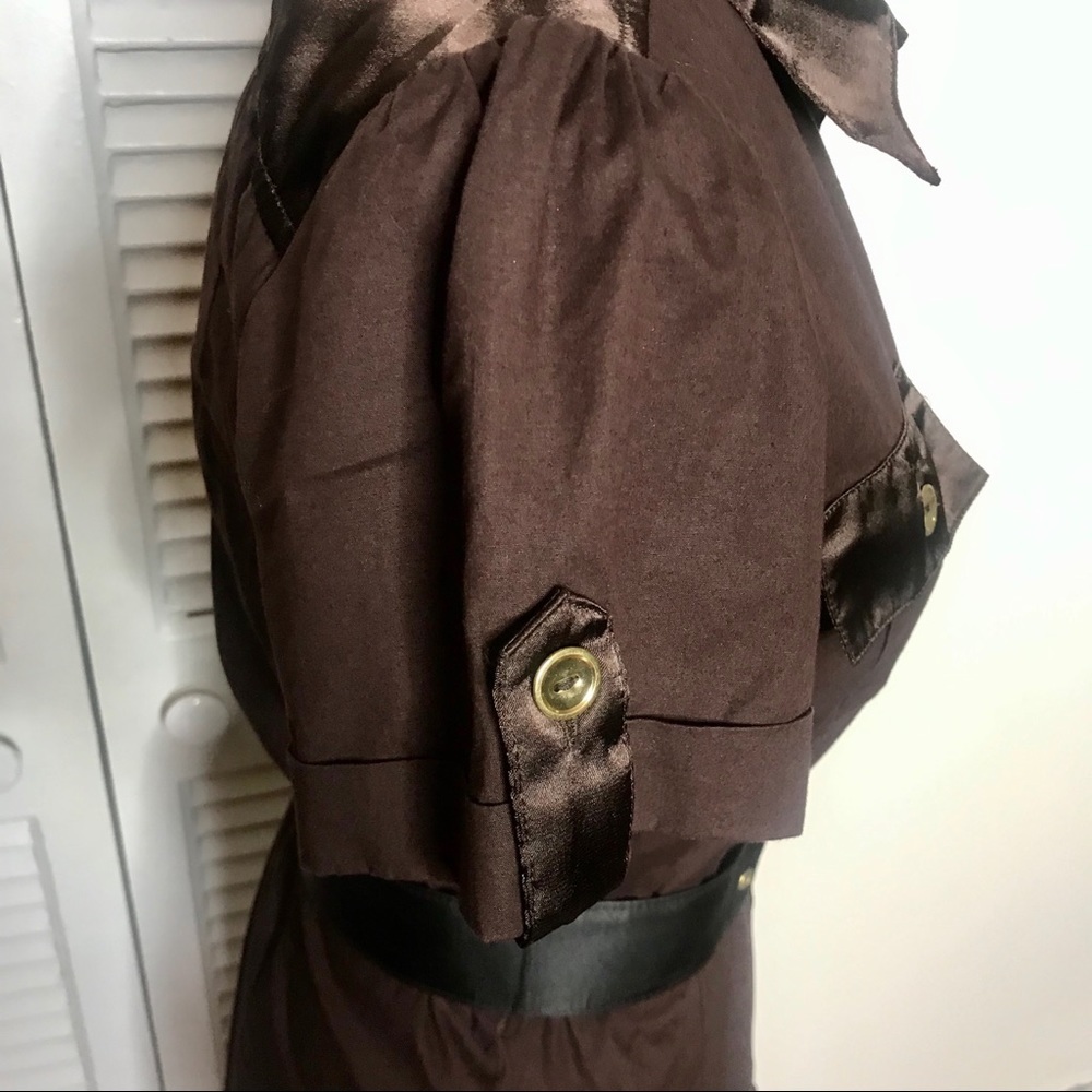 Vintage Brown Shirtdress by Speechless - Picture 4 of 5